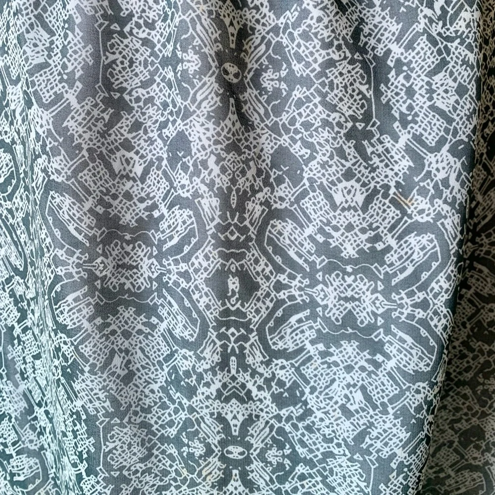 PILGRIM Vienna Bow Green Teal Dress - Picture 7 of 9